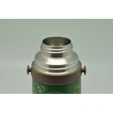 High Quality 304 Stainless Steel Vacuum Flask Double Wall Vacuum Flask Svf-800e Green